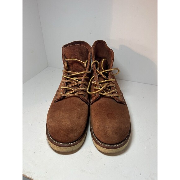 RED WING Boots Mens 4.5 HERITAGE beckham 8813 Classic Moc Shoes - Picture 3 of 11